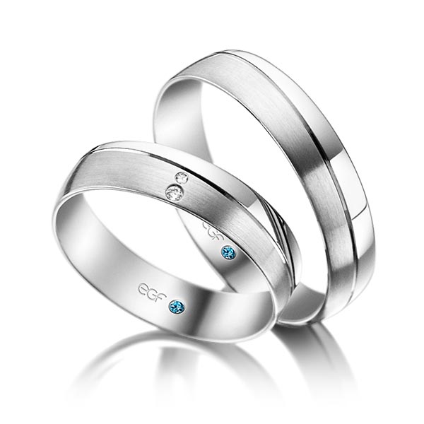 trouwringen-tr0753-witgoud TR0753 model in glans mat 5 mm