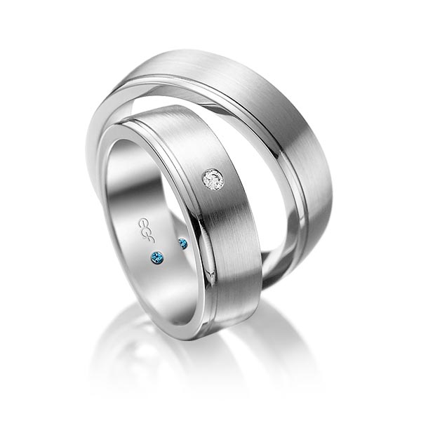 trouwringen-tr0805-witgoud TR0805 model in glans en mat wit 6,5 mm