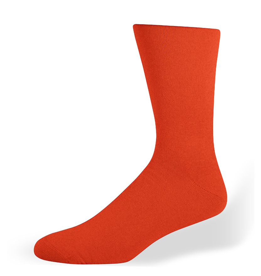 katoenen-heren-sokken-oranje-s1o MDSC0001O extra hoge heren sokken oranje