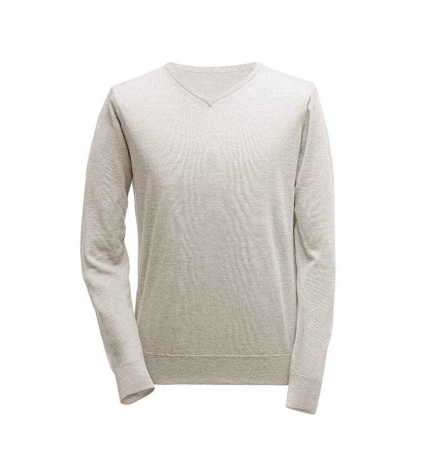 v-hals-trui-heren-beige MDPL0001BE V-hals heren in beige