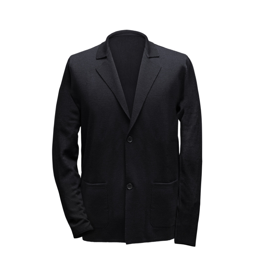 wollen-blazer-heren-zwart MDPL0002Z wollen blazer vest in zwart