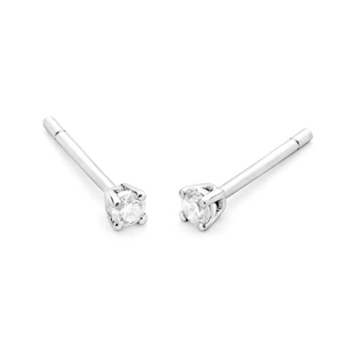 WGO0025E18 | Happy | 0,10 ct | Witgoud | 18 karaat