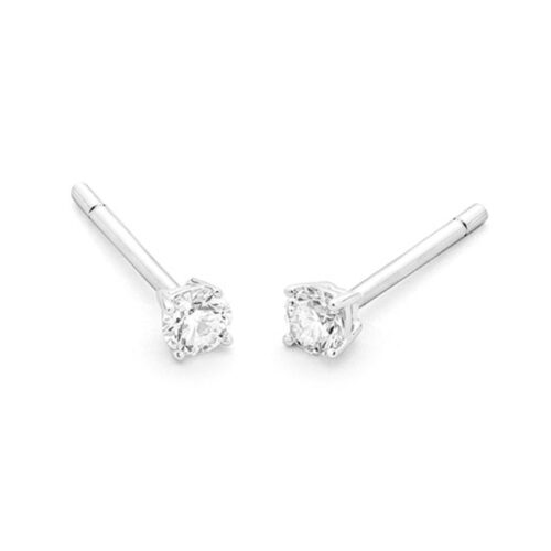 WGO0019E18 | Happy | 0,50 ct | Witgoud | 18 karaat
