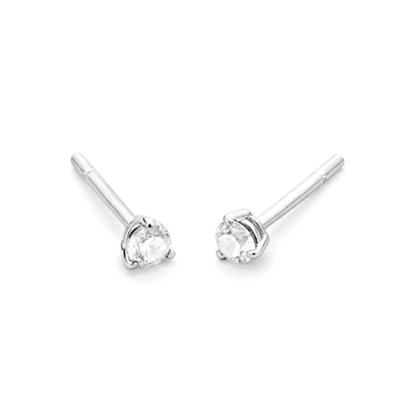 oorsieraad-18k-witgoud-E1103005NWA08 WGO0032E18 | Triat | 0,25 ct | Witgoud | 18 karaat