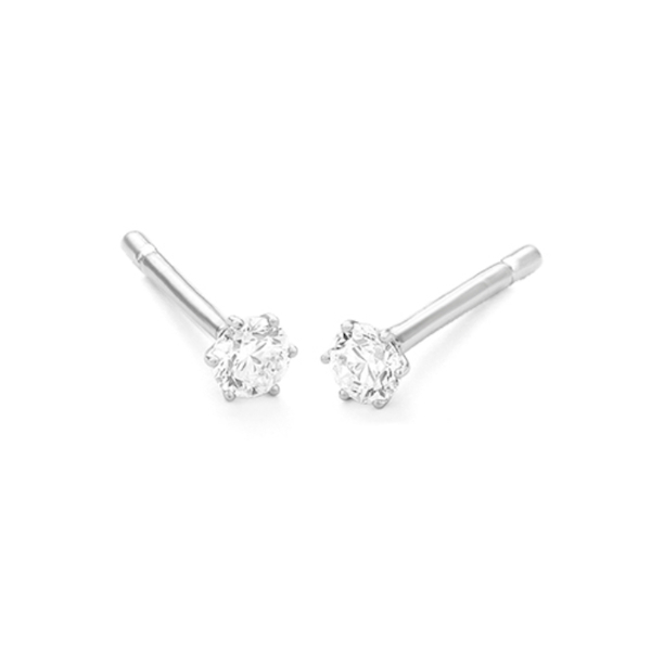 oorsieraad-18k-witgoud-E1104108NWA08 WGO0011E18 | Princes | 0,30 ct | Witgoud | 18 karaat