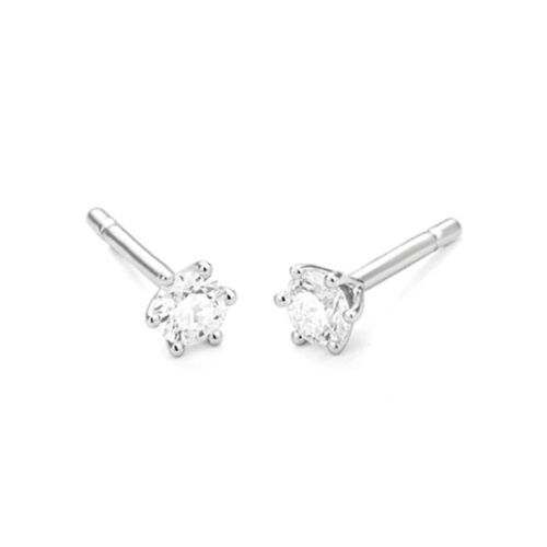 WGO0008E18 | Princes | 0,60 ct | Witgoud | 18 karaat