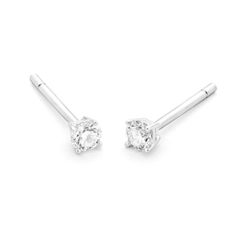 WGO0043E14 | Happy | 0,50 ct | Witgoud | 14 karaat