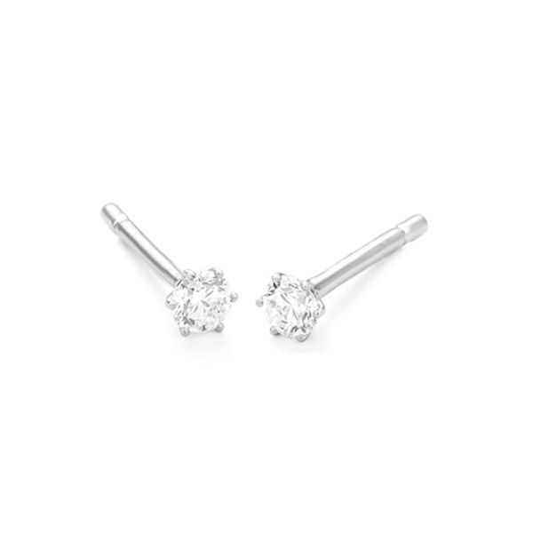 oorsieraad-14k-witgoud-E1104108MWA08 WGO0048E14 | Princes | 0,30 ct | Witgoud | 14 karaat
