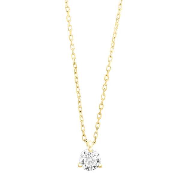 ketting-met-hanger-18k-geelgoud-P1103001GYN02 GGC0014E18 | Triat | 0,25 ct | Geelgoud | 18 karaat