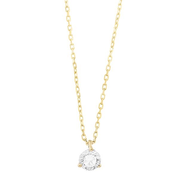 ketting-met-hanger-18k-geelgoud-P1103100GYN02 GGC0015E18 | Triat | 0,30 ct | Geelgoud | 18 karaat