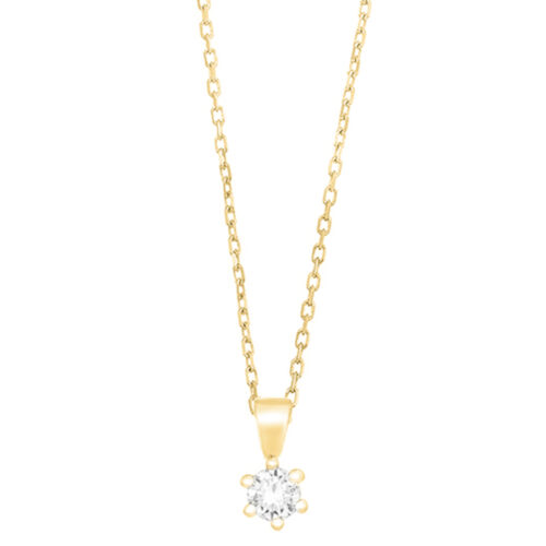 GGC0041E18 | Princes | 0,05 ct | Geelgoud | 18 karaat