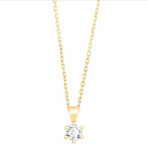 GGC0043E18 of GGC0043E14 | Princes | 0,15 ct | Geelgoud | 18 of 14 karaat