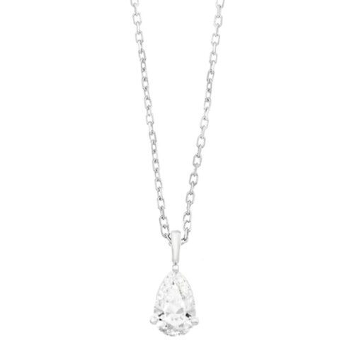 WGC0029E18 | Tear | 0,40 ct | Witgoud | 18 karaat