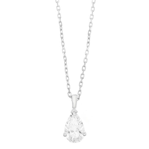 WGC0030E18 | Tear | 0,50 ct | Witgoud | 18 karaat