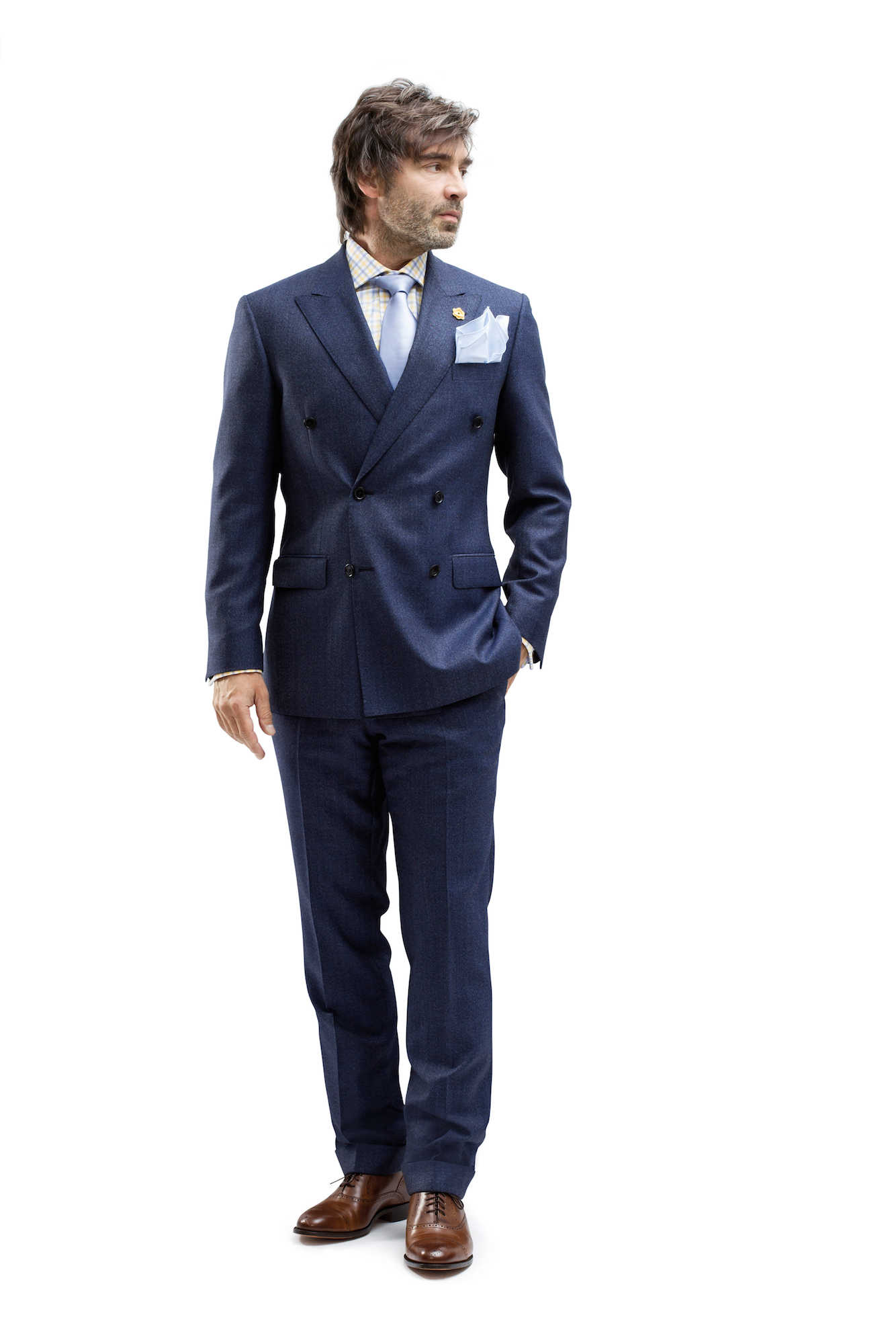AP0030-model-in-effen-staal-blauw AP0030 model in effen staal blauw
